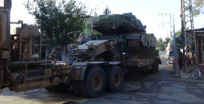 Suriye sınırına Leopard 2A-4 tankları sevk edildi - Son dakika haberleri
