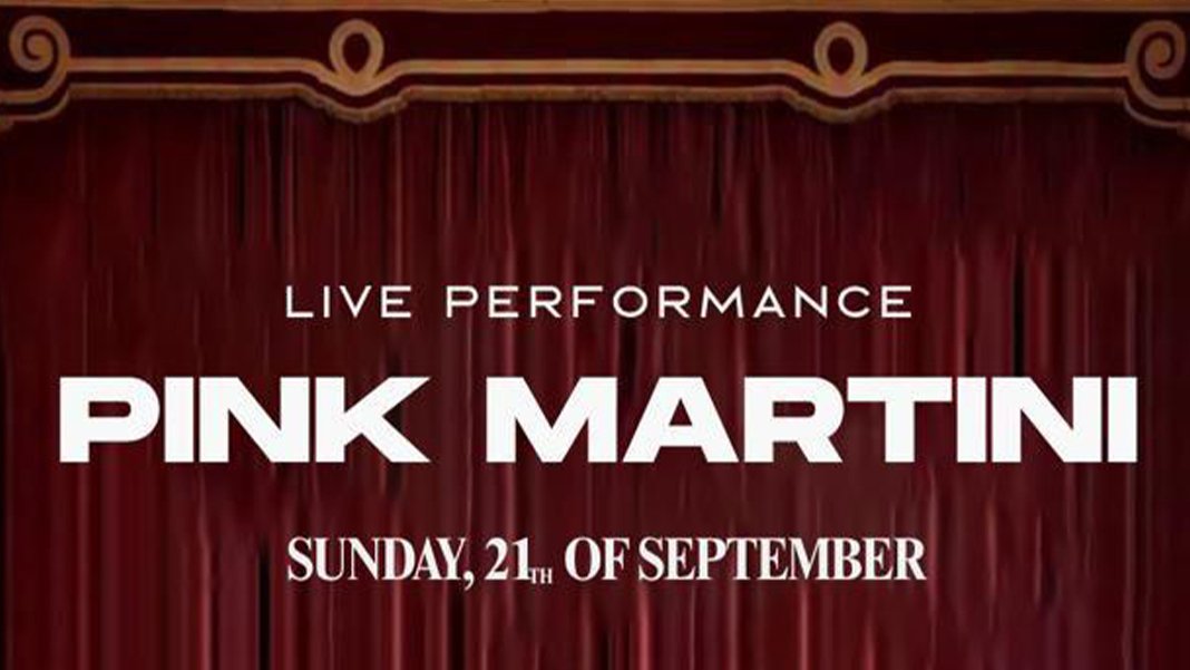 Pink Martini, 21 Eylül'de Göcek'te sahne alacak