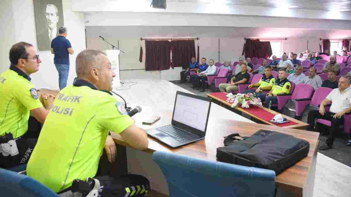 Giresun Belediyesinden okul servislerine denetim