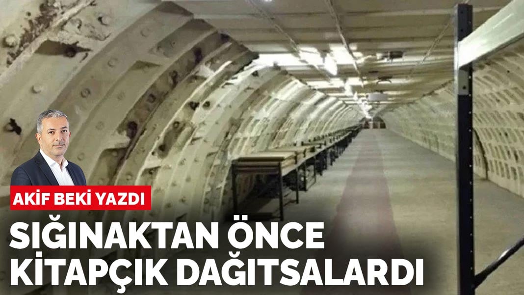 Akif Beki yazdı: Sığınak var kitapçık yoksa