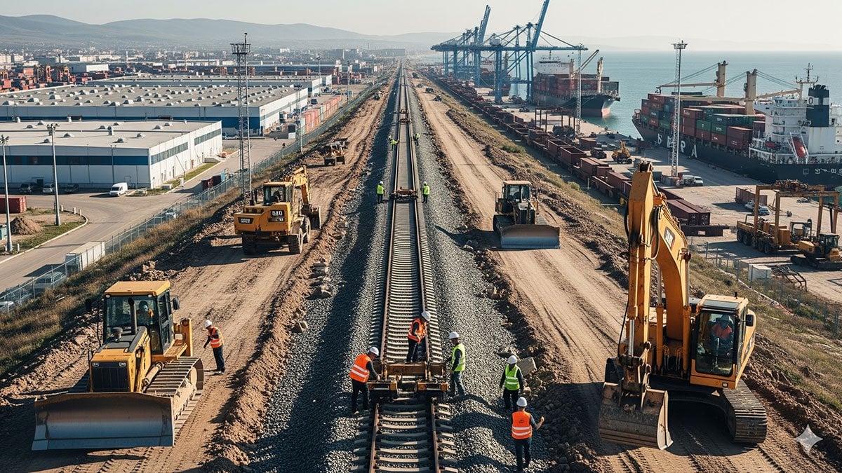 3 kilometrelik demiryolu hattı, 3 milyar TL'lik yatırım! Samsun'un yeni dev projesi