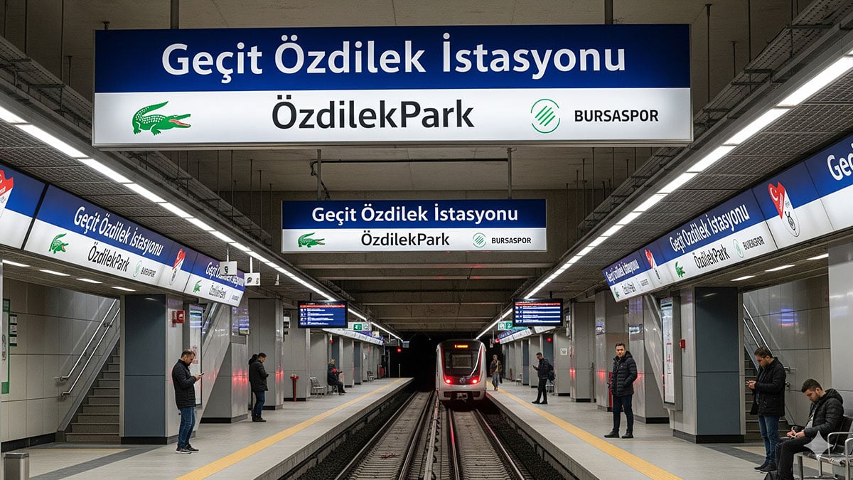 İstasyonun adı değişti, yollar Bursaspor'a çıktı! Şehrin takımı kazandı