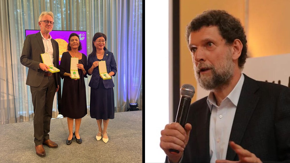 Goethe Madalyası Osman Kavala’ya: Haysiyet bireye direnme gücü verir