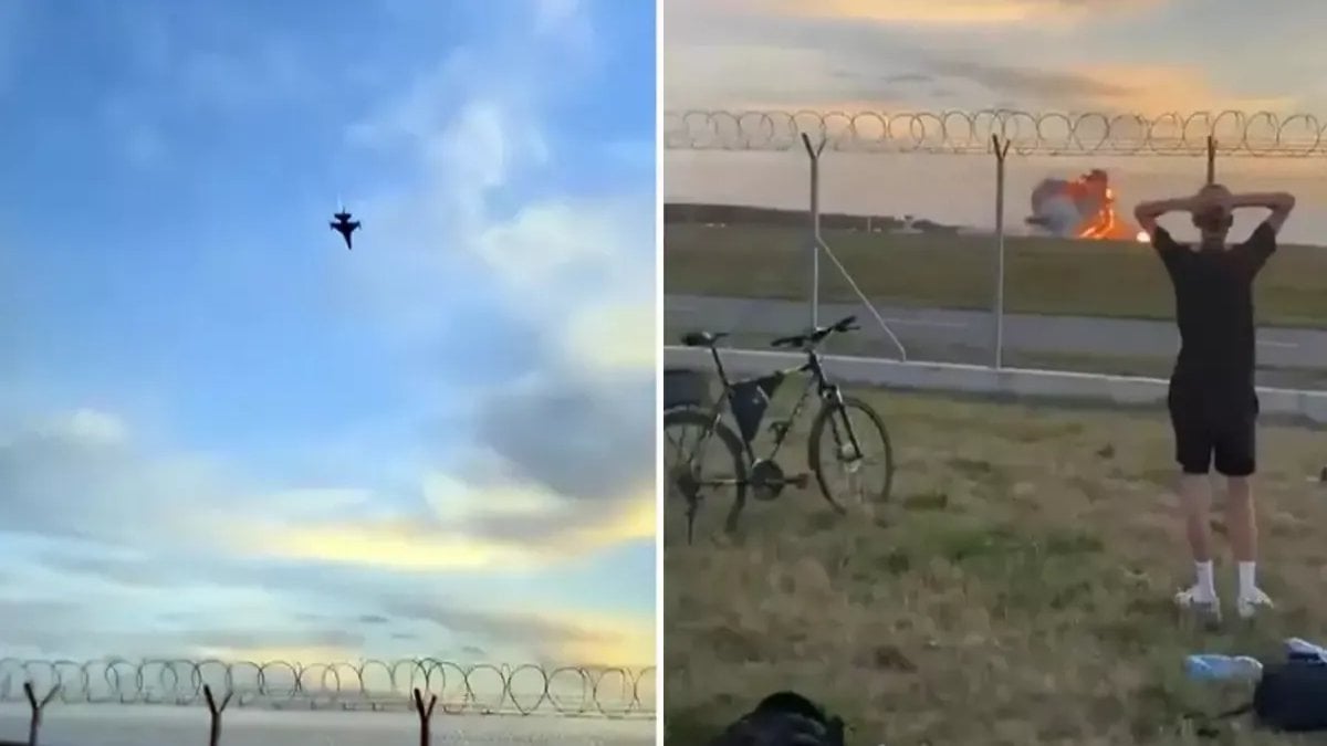 Polonya’da F-16 savaş uçağı düştü: Pilot hayatını kaybetti