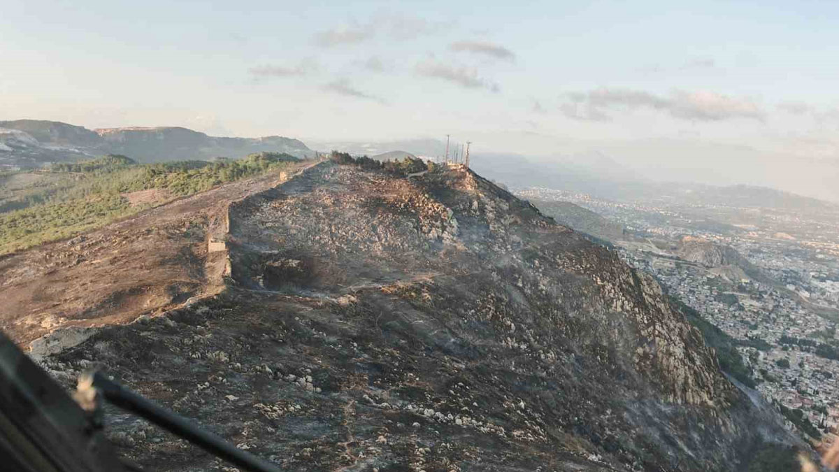 Hatay’da orman yangını kontrol altına alındı