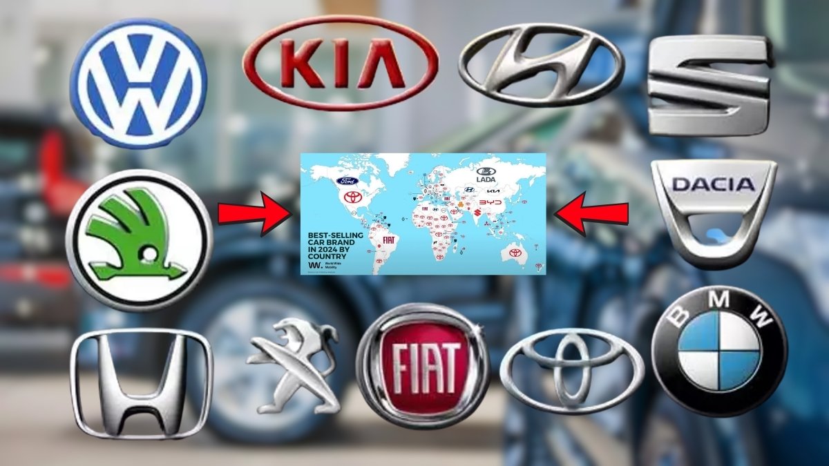 2024’te dünyanın en çok satan markaları haritası ortalığı salladı! Türkiye'de Fiat dünyada...
