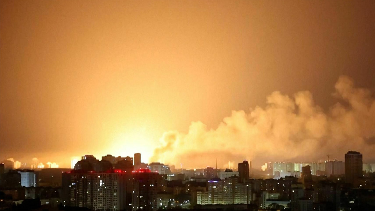 Rusya, Kiev'de AB ve İngiliz Konseyi ofisleriyle Azerbaycan Büyükelçiliğini vurdu