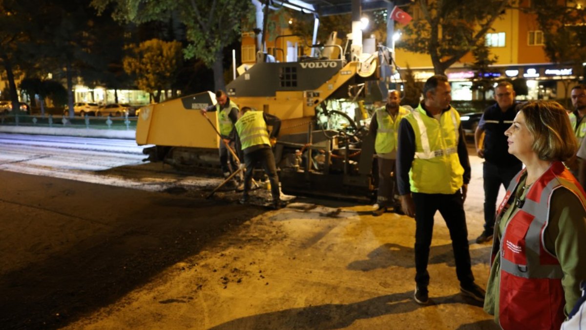 Başkan Ünlüce yol çalışmalarını yerinde inceledi