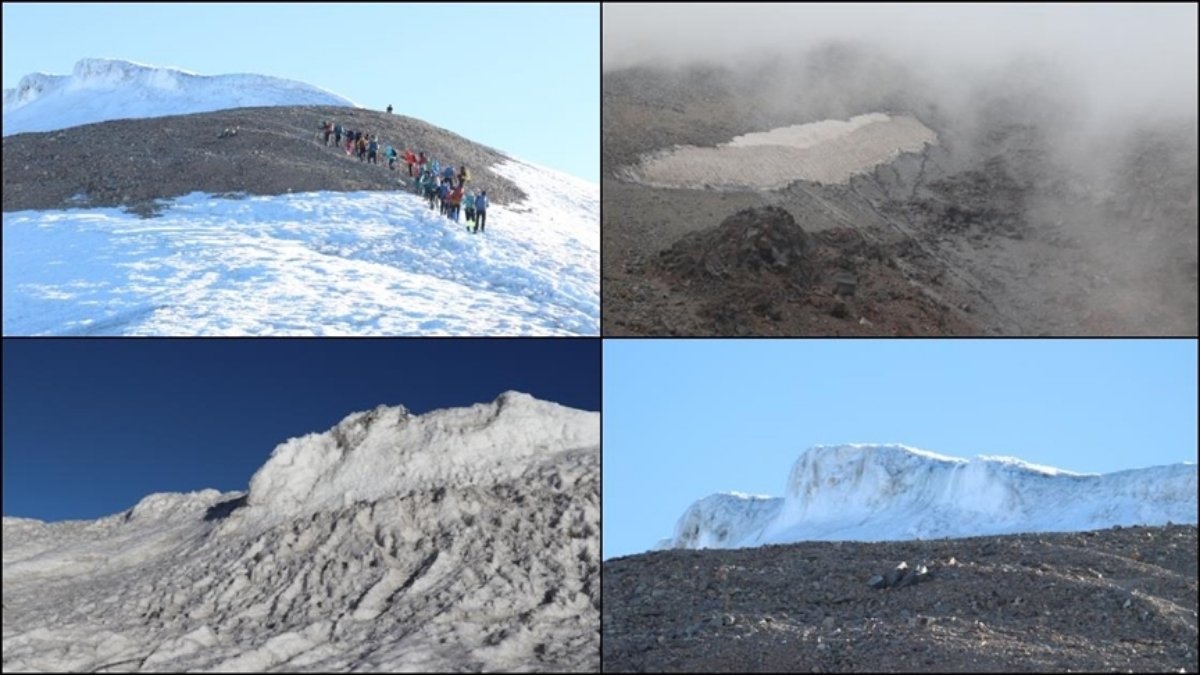 Ağrı Dağı’ndaki buzullar alarm veriyor! Türkiye’nin zirvesindeki buzullar küçülmeye başladı: 50 sene sonraki senaryo korkutucu
