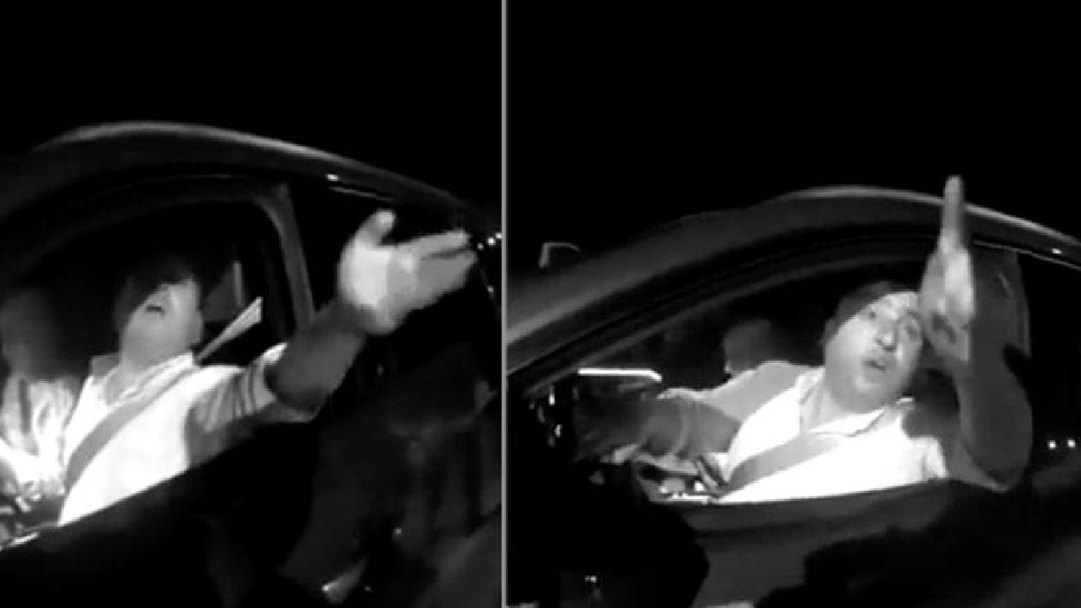 AK Partili başkanın jandarmaya hakaret yağdırdığı anlar kamerada: Pislikten başka bir şey değilsiniz