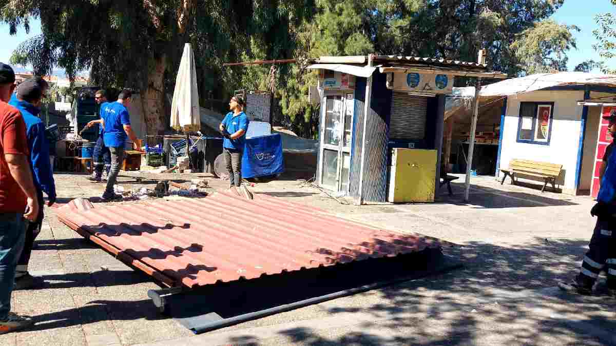 İşgalci işletmelerin tahliyesine başlandı