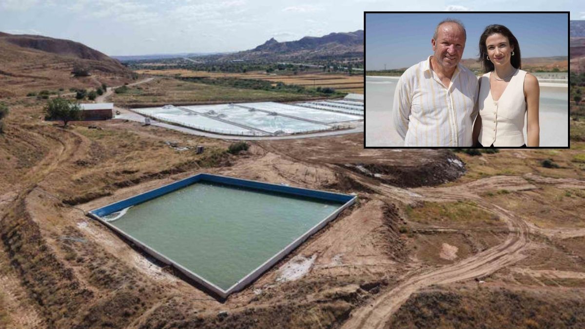 Yerin 300 metre altından gelen şifalı lezzet! Baba-kız üretiyor, dünya sofralarında yer buluyor…