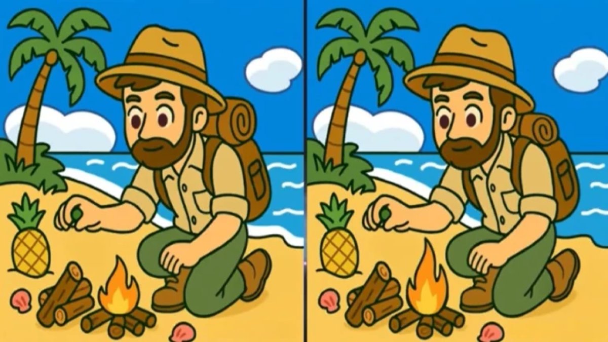 Yalnızca dahiler 12 saniyede görebiliyor: Bu iki resim arasındaki 3 farkı bulabilir misiniz?