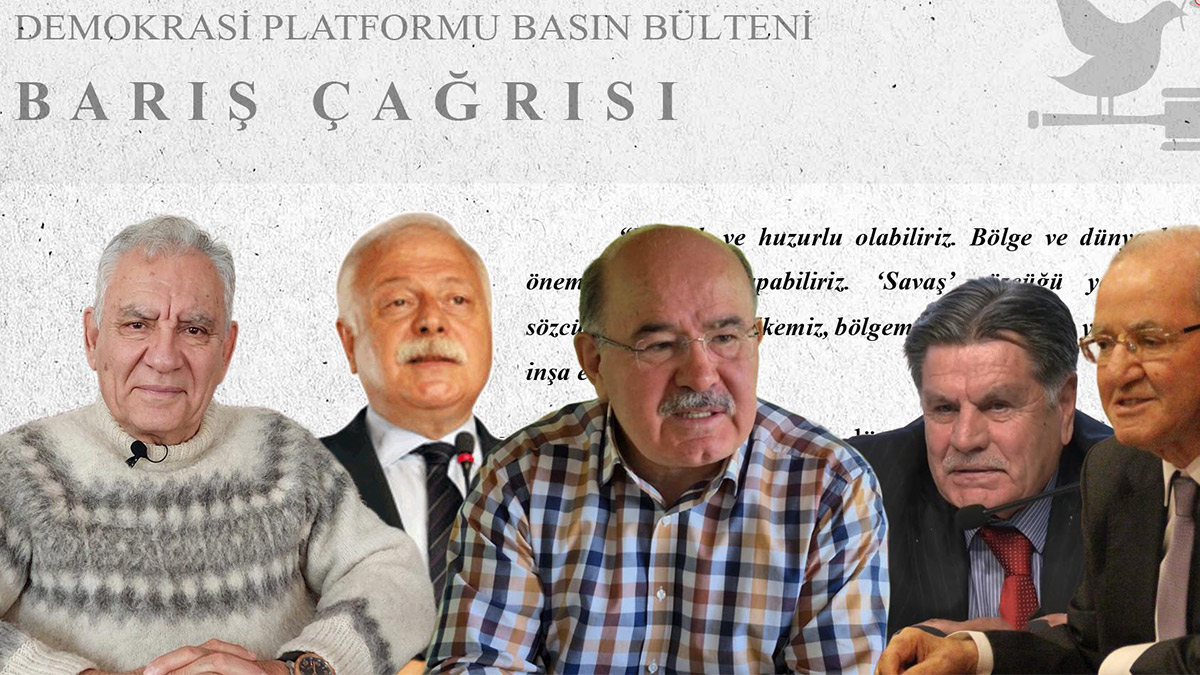 Demokrasi Platformu'dan barış çağrısı: Kendisini 'öteki' hisseden tüm yurttaşlarla barışılmalı
