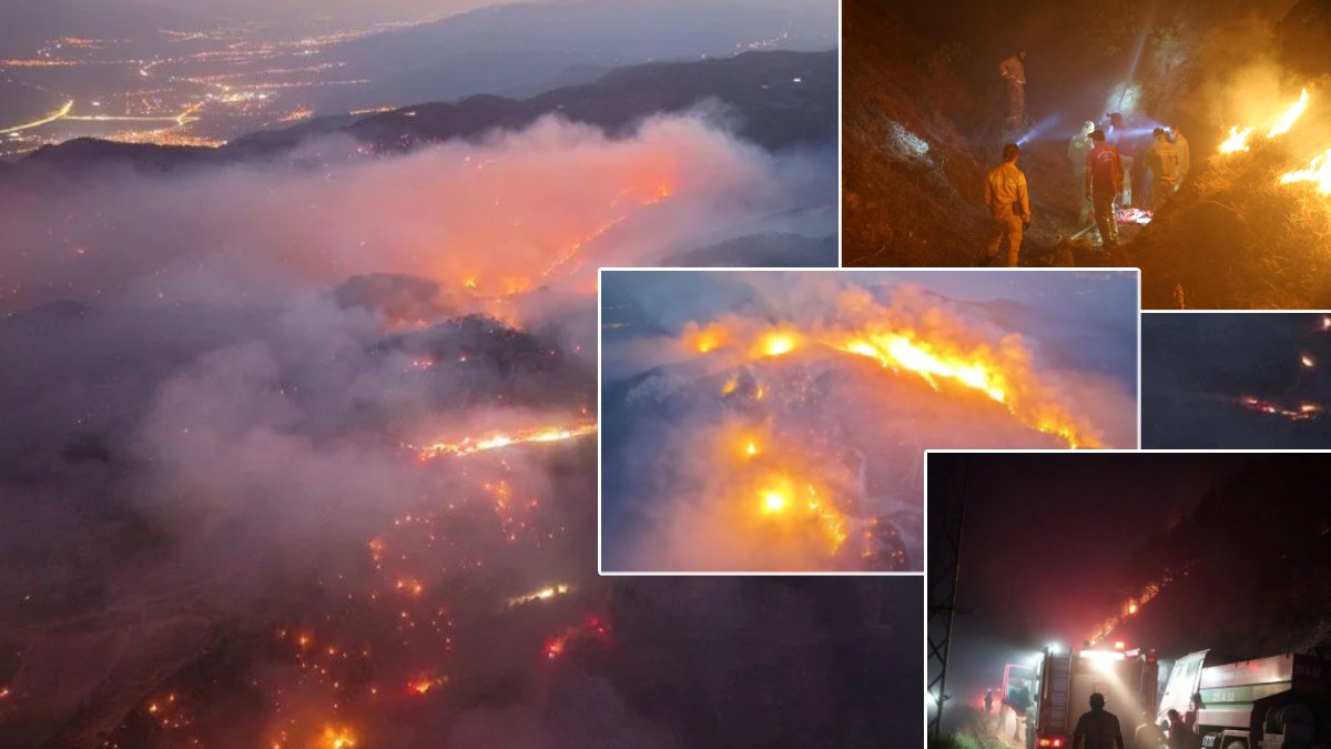 Denizli’den Aydın’a sıçrayan yangın: Üç gündür söndürülemiyor