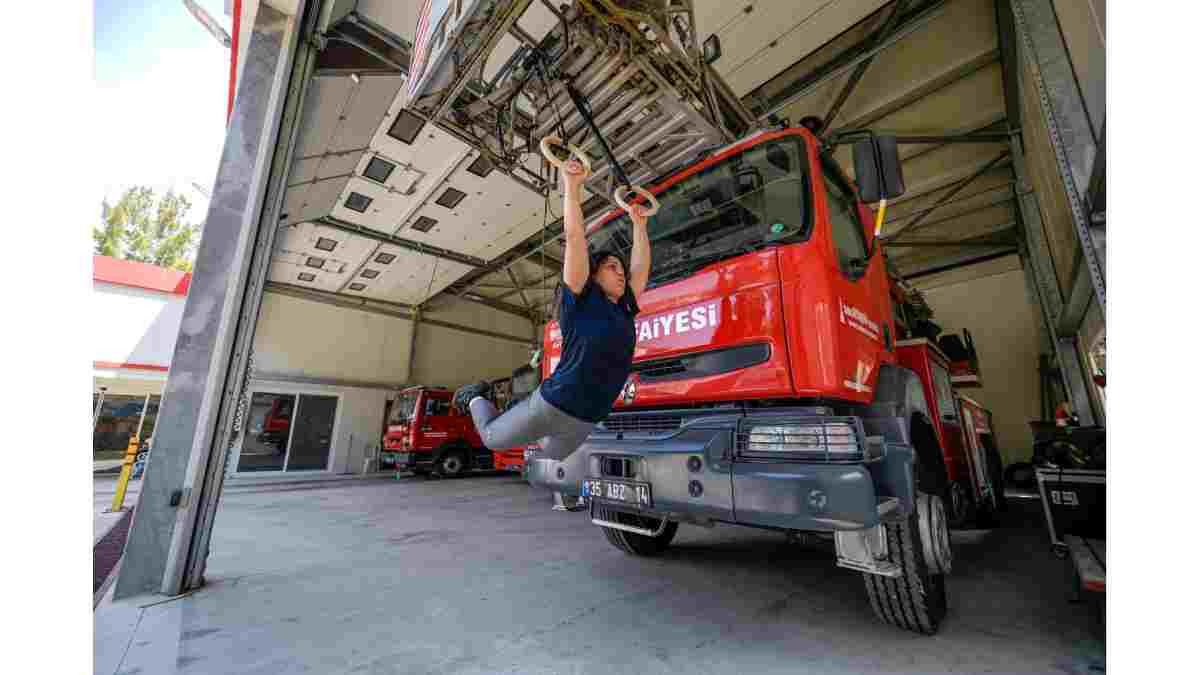 İtfaiye personeli Bahar şimdi Avrupa'da yarışacak
