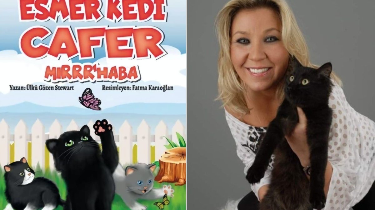 Ünlü yazar Ülkü Gözen Stewart’ın kedisi Cafer müzelik oldu