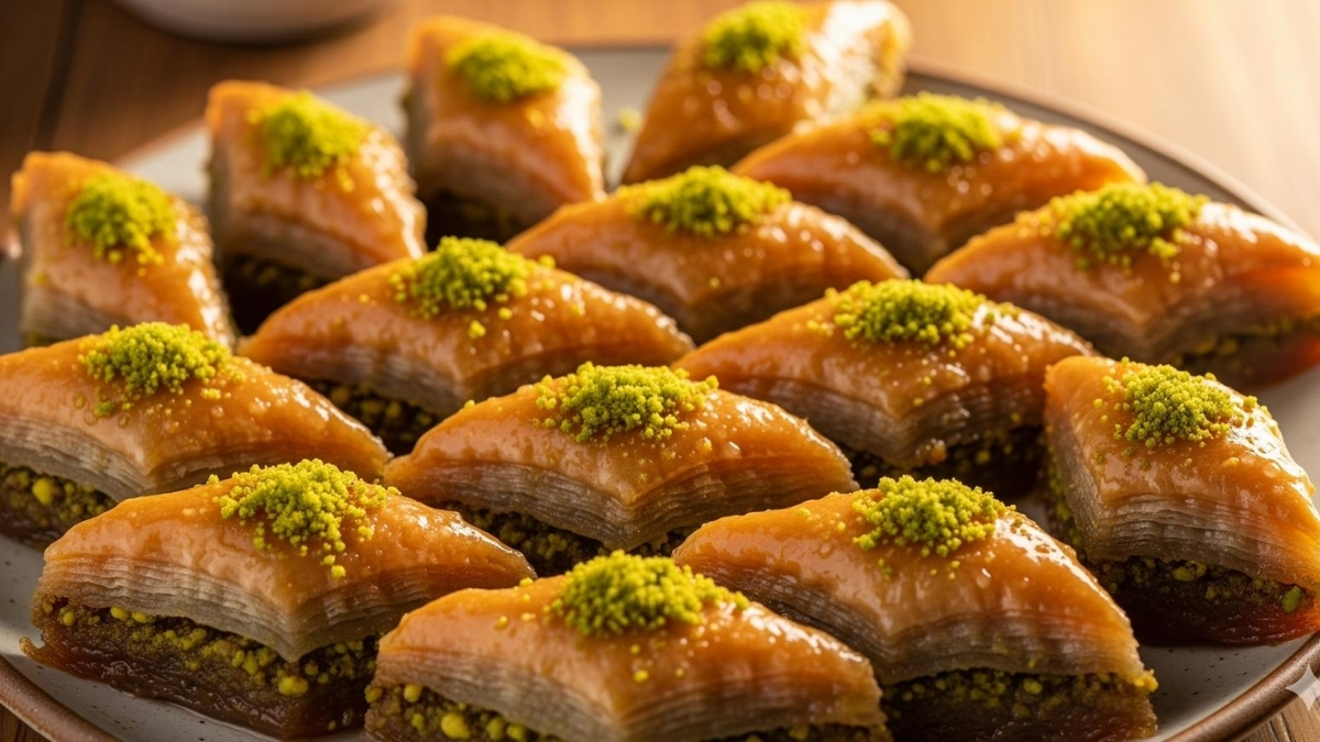 Baklavanızı artık evde yapacaksınız! Hem daha lezzetli hem daha sağlıklı: Evde fıstıklı baklava yapımı