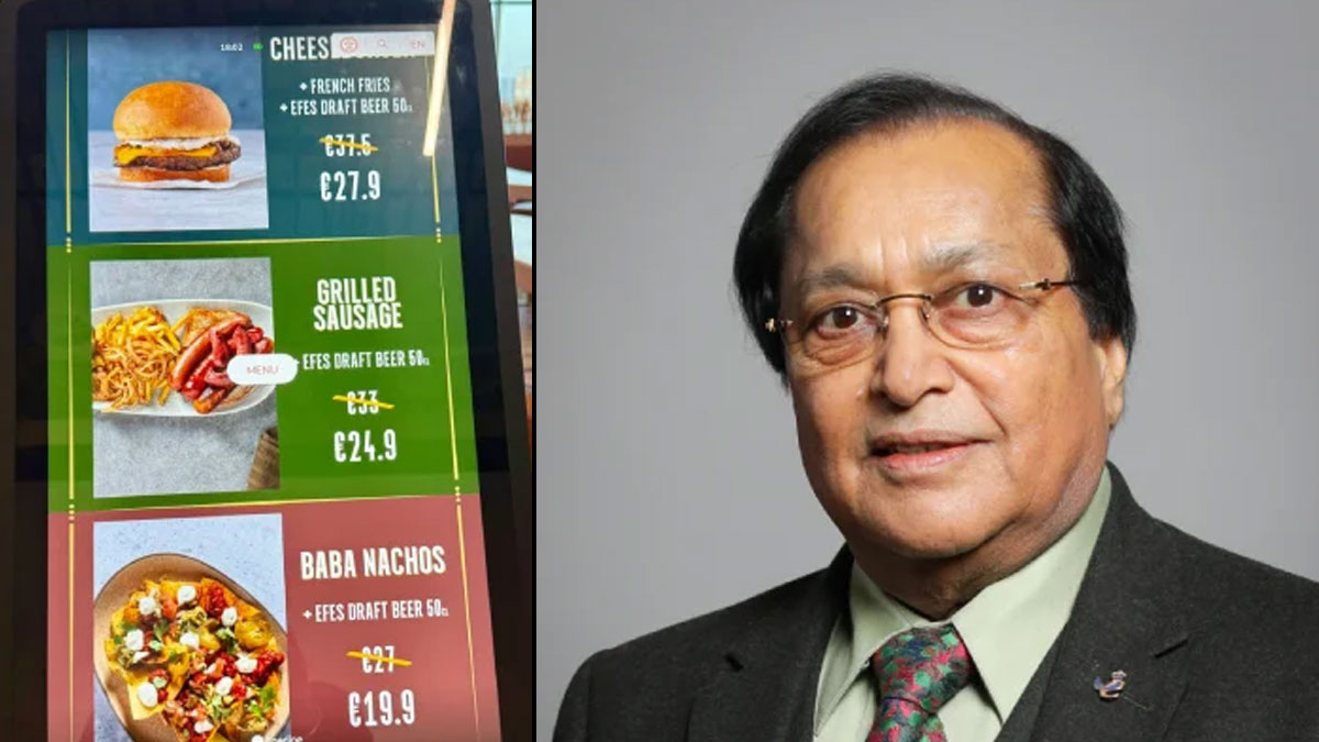 İngiliz Lord Türkiye’deki fiyatlara isyan etti: Hamburger bile lüks