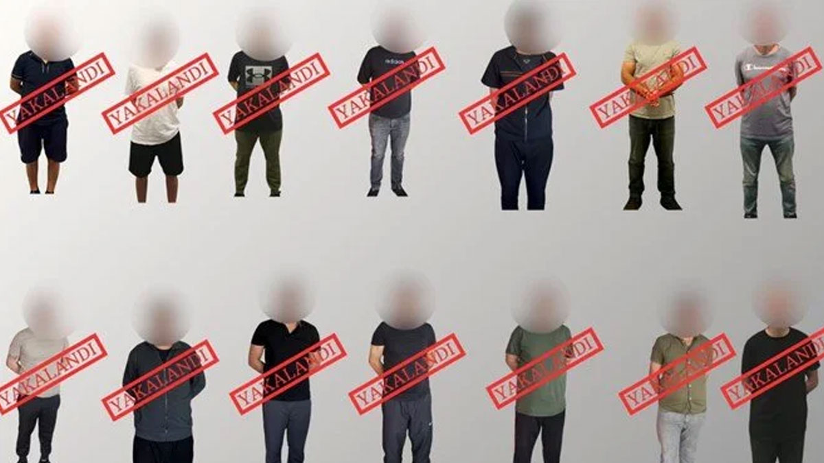 Kırmızı bültenle aranan 12 şüpheli yakalandı