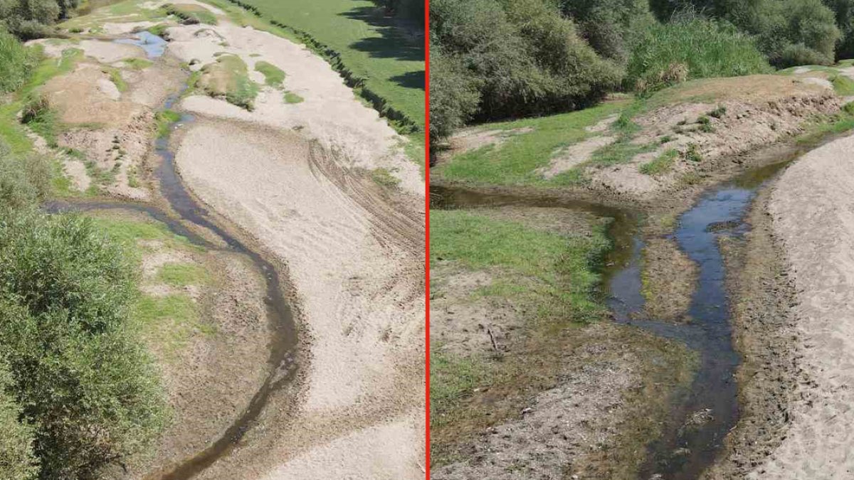 Ege'nin ikinci büyük akarsuyu can çekişiyor: 'Gediz Nehri'ni kuraklık vurdu