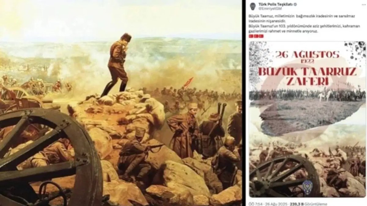 Emniyette Atatürk'süz fotoğraf krizi: Daire başkanı görevden alındı