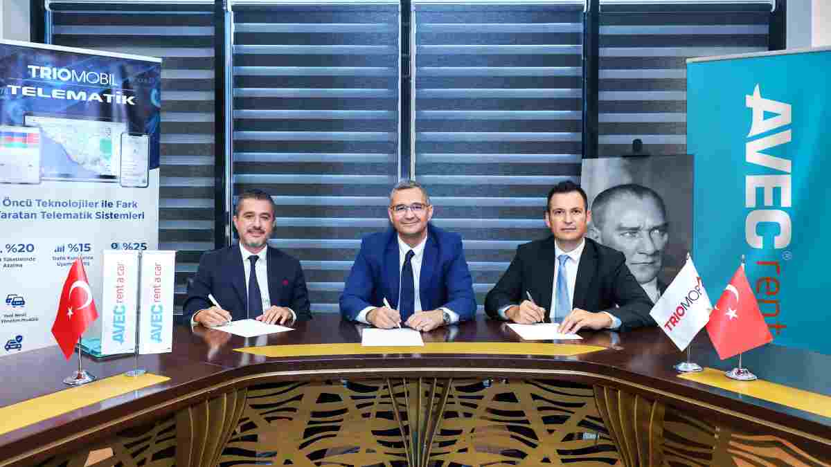 Avec Rent a Car ve Trio Mobil’den yapay zeka temelli büyük iş birliği
