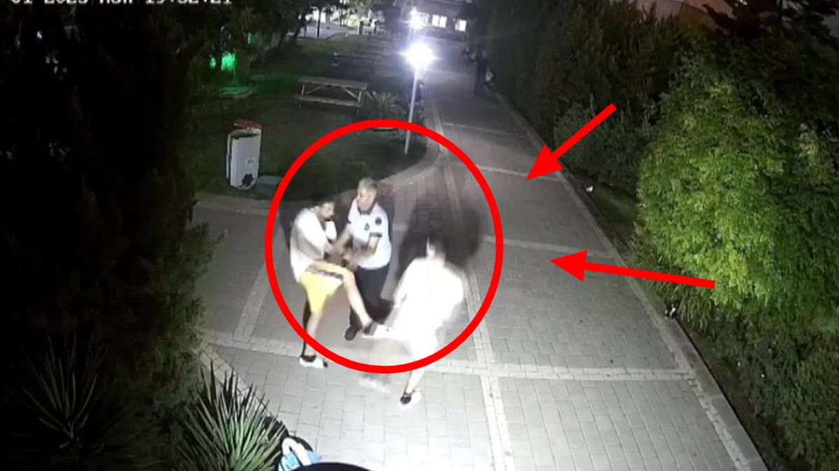 'Anneme küfretme' diye yalvardı, o vurmaya devam etti: 13 yaşındaki çocuğa dehşeti yaşatan adam kamerada