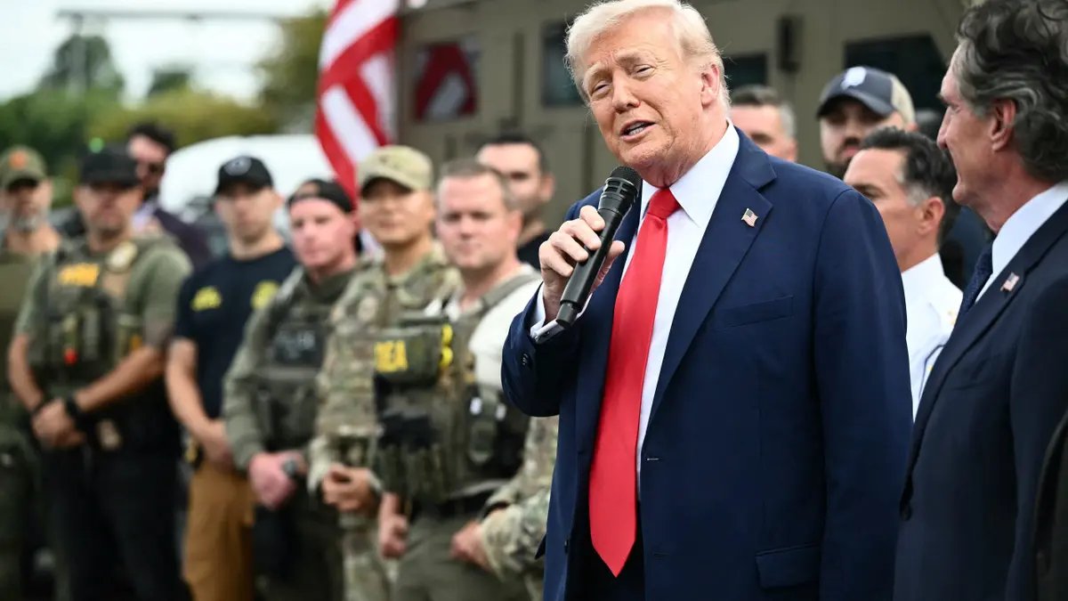 Trump, Chicago'ya Ulusal Muhafız göndermeyi planlıyor:  Bölgeyi suçtan temizlememiz lazım