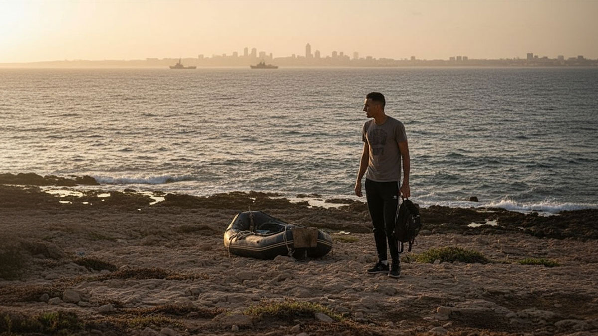 Maaş alamayan Faslı futbolcu, denizde yüzerek İspanya'ya iltica etti!