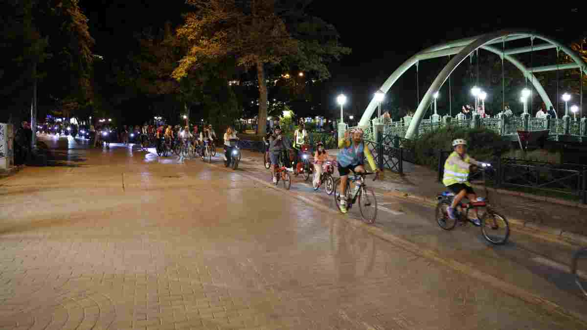 Eskişehir’in kurtuluşu pedallarla kutlandı