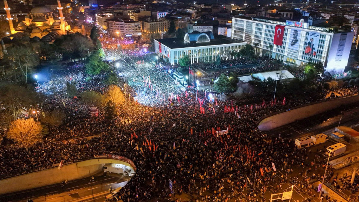 Saraçhane'de tutuklanan 13 genç serbest