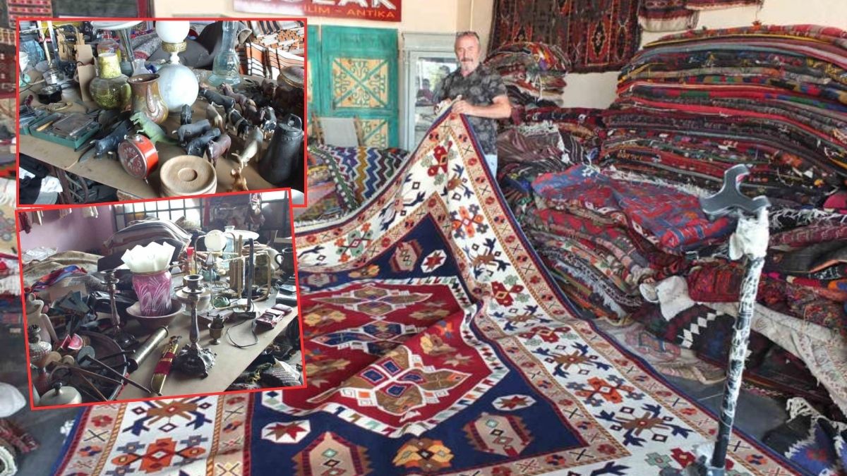 Çobanlık yaparken merak saldı, yıllar sonra işe başladı! Hayvancılıktan antikacılığa: Binlercesi onun elinde hayat buluyor