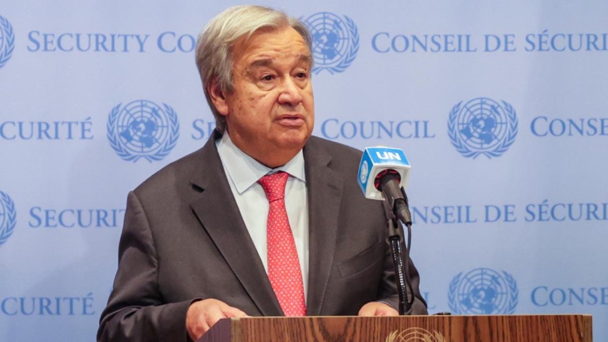 BM Genel Sekreteri Guterres: İsrail Gazze’de savaş suçu işliyor