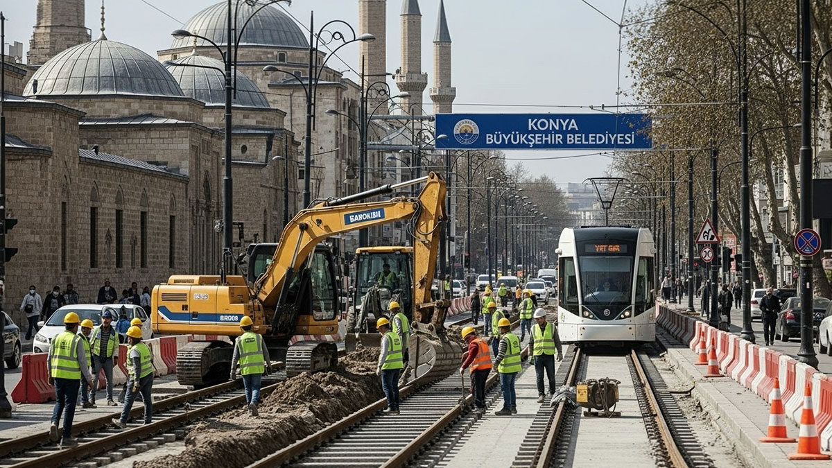 Konya'nın kalbinde yeni bir damar! Şehri birbirine bağlayacak yeni hat yolda