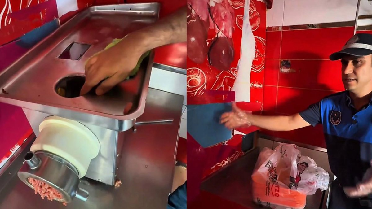 Gaziantep’te kasapta akılalmaz düzenek: Vatandaşa bozuk eti böyle yedirmişler