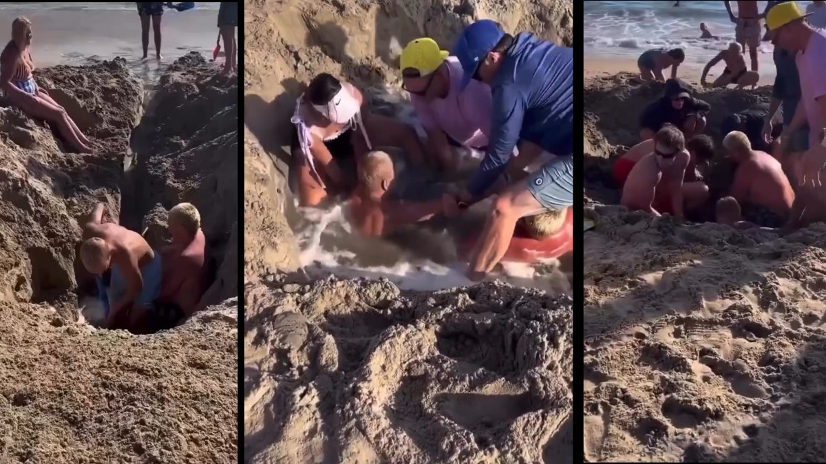 Masum oyun kabusa döndü! Keyifle vakit geçirirken bir anda panik başladı: Kuma saplanan gençler için zamanla yarış