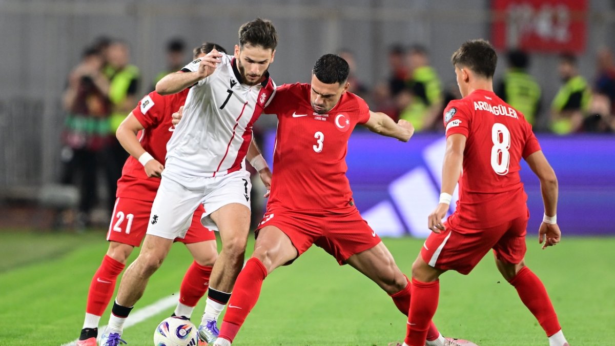 Milliler 3 puanla başladı: Türkiye, Dünya Kupası elemelerinde deplasmanda Gürcistan'ı 3-2 yendi