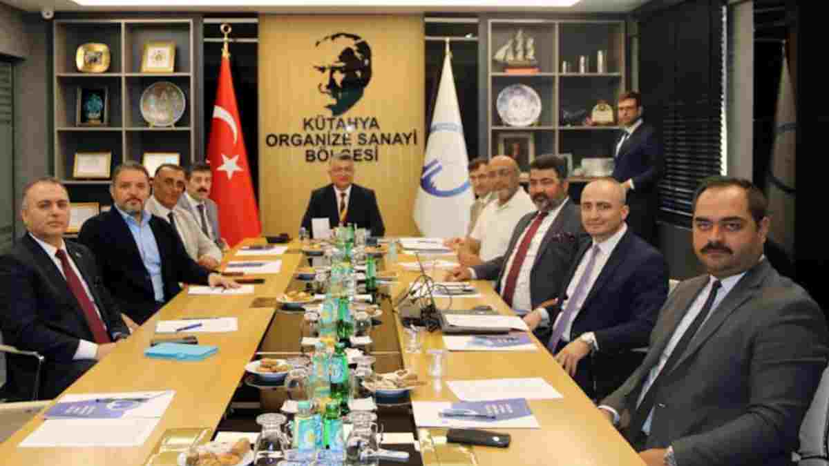 Kütahya OSB’DE Teknokent Yönetim Kurulu Toplantısı gerçekleştirildi