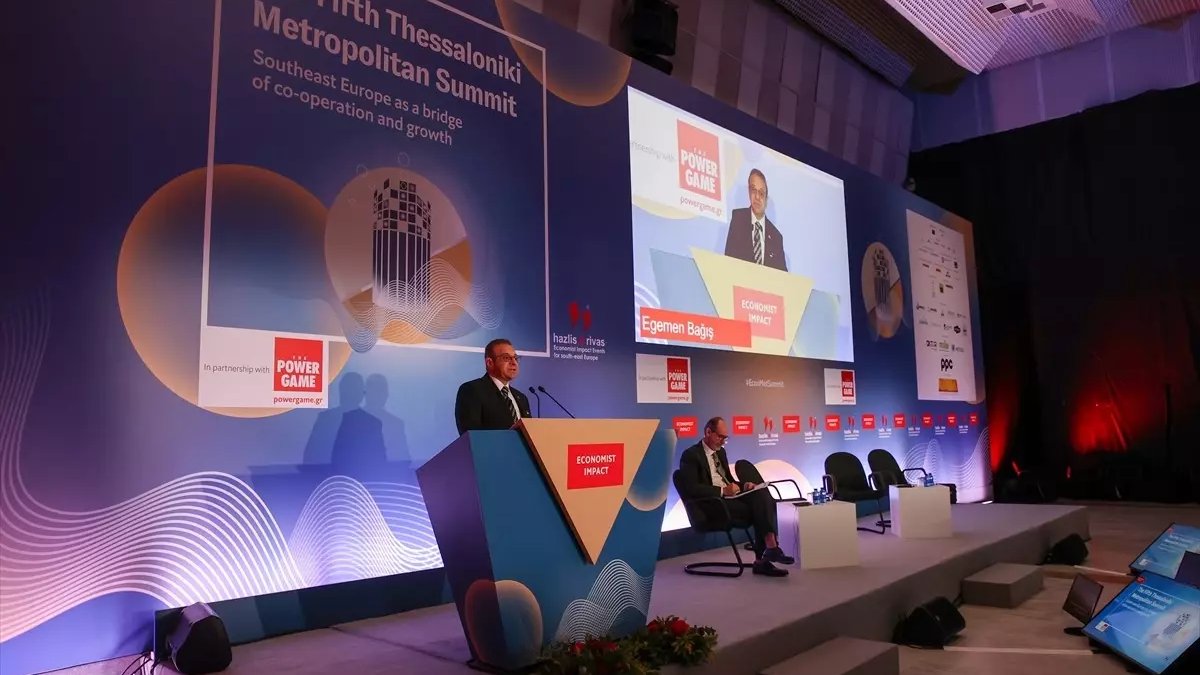 Eski AB Bakanı ve Büyükelçi Bağış, Selanik zirvesinde konuştu: "Türkiye, AB’nin güvenlik vizyonuna katkı sağlamaya hazır"