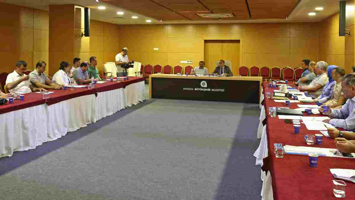 Toptancı haller için sezon öncesi koordinasyon toplantısı yapıldı