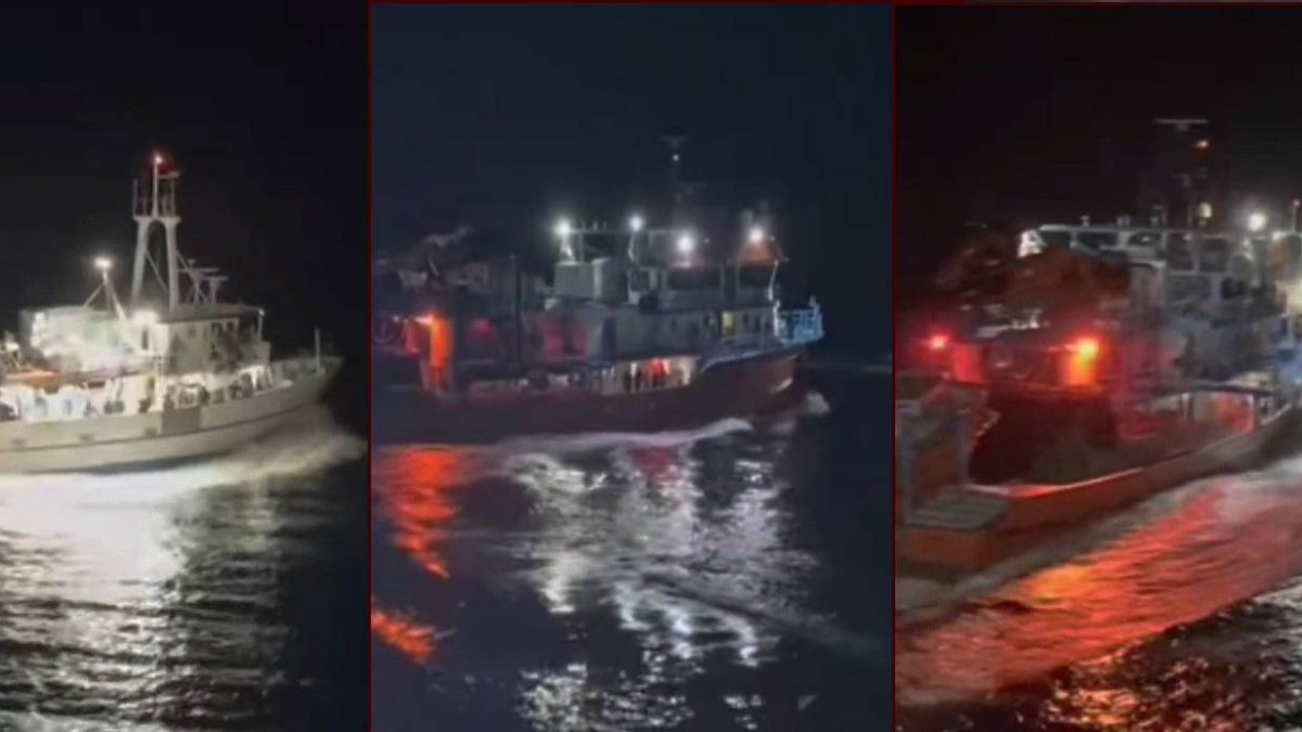 Ege'de tırmanan gerginlik: Türk balıkçılar, tacizde bulunan Yunan teknelerini böyle püskürttü!