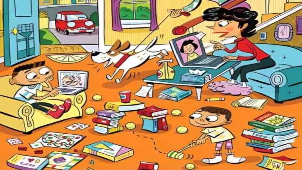 Dahiler bile zorlanıyor: Bu resimde gizlenen keki 13 saniyede sadece üstün zekalılar bulabiliyor!