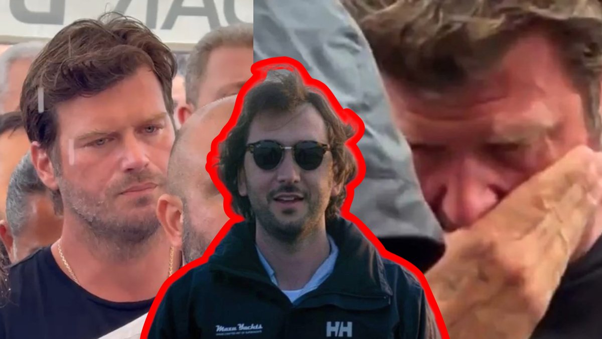 Ünlü oyuncu Kıvanç Tatlıtuğ böyle ağladı! İş insanı Halit Yukay son yolculuğuna uğurlandı