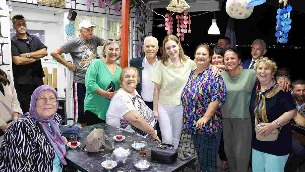 Başkan Bozbey'e Kumla'da sevgi seli