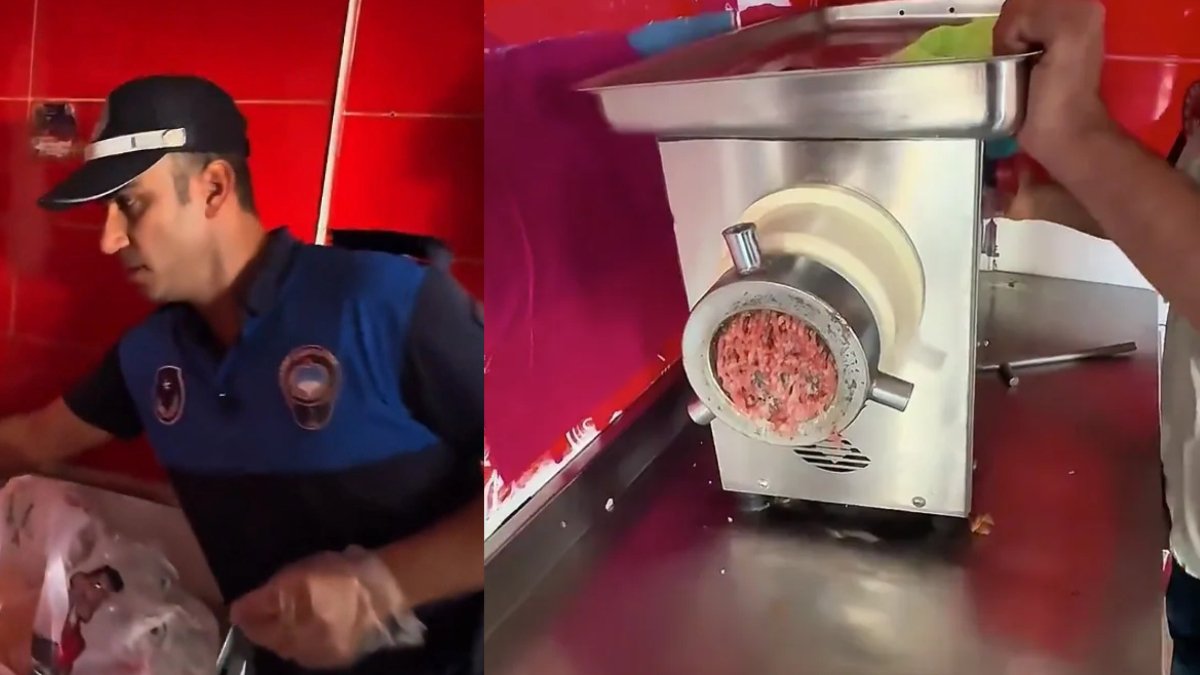 Gaziantep'te "Yok artık!" dedirten kasap hilesi: Gözünüzün önünde taze eti alıp, gizli düzeneğiyle bozuk kıyma veriyordu!