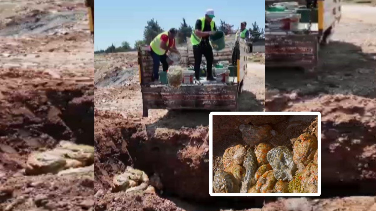 Turşu alırken dikkat! Hatay'da 800 kilogram bozuk turşu kepçeyle toprağa gömüldü: Halk sağlığına karşı büyük tehlike önledi!