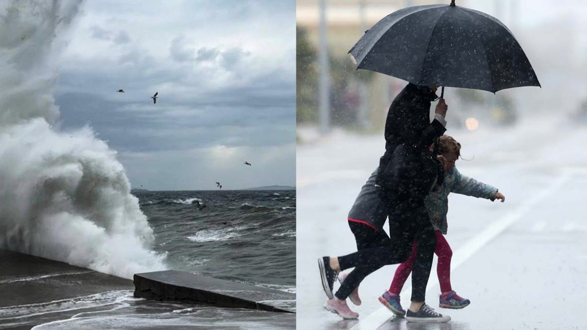 Meteoroloji'den 7 Eylül Pazar için kritik uyarı: O bölgelere kuvvetli yağış, Marmara Ve Ege'ye fırtına geliyor!