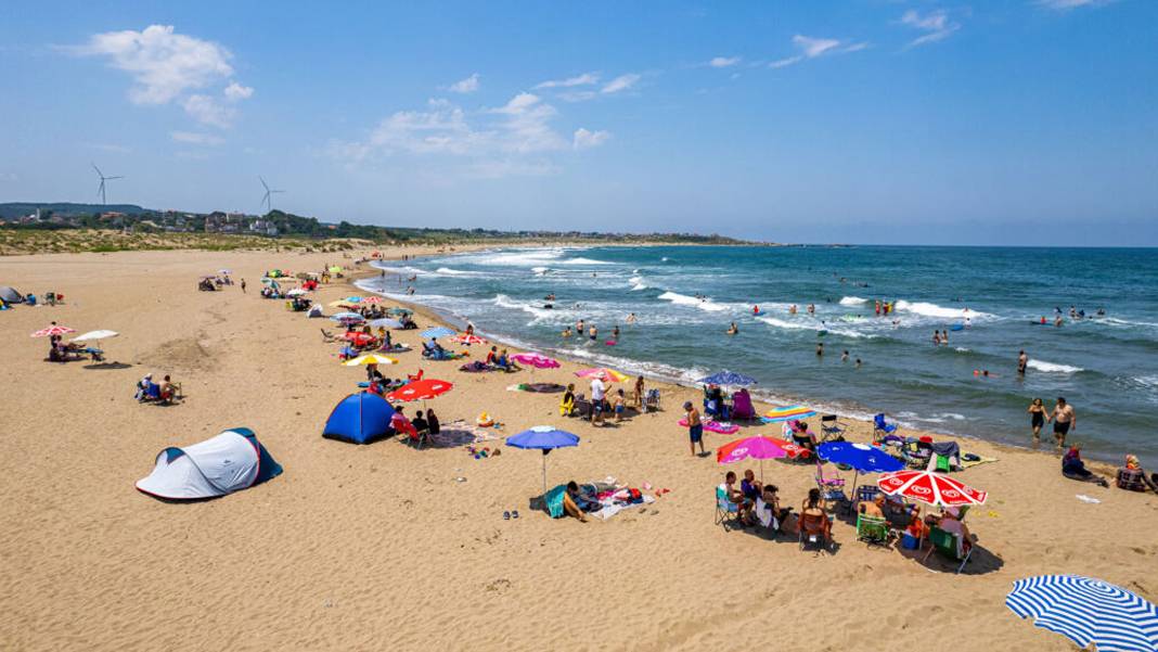 İki ilçenin sahillerinde denize girme yasağı