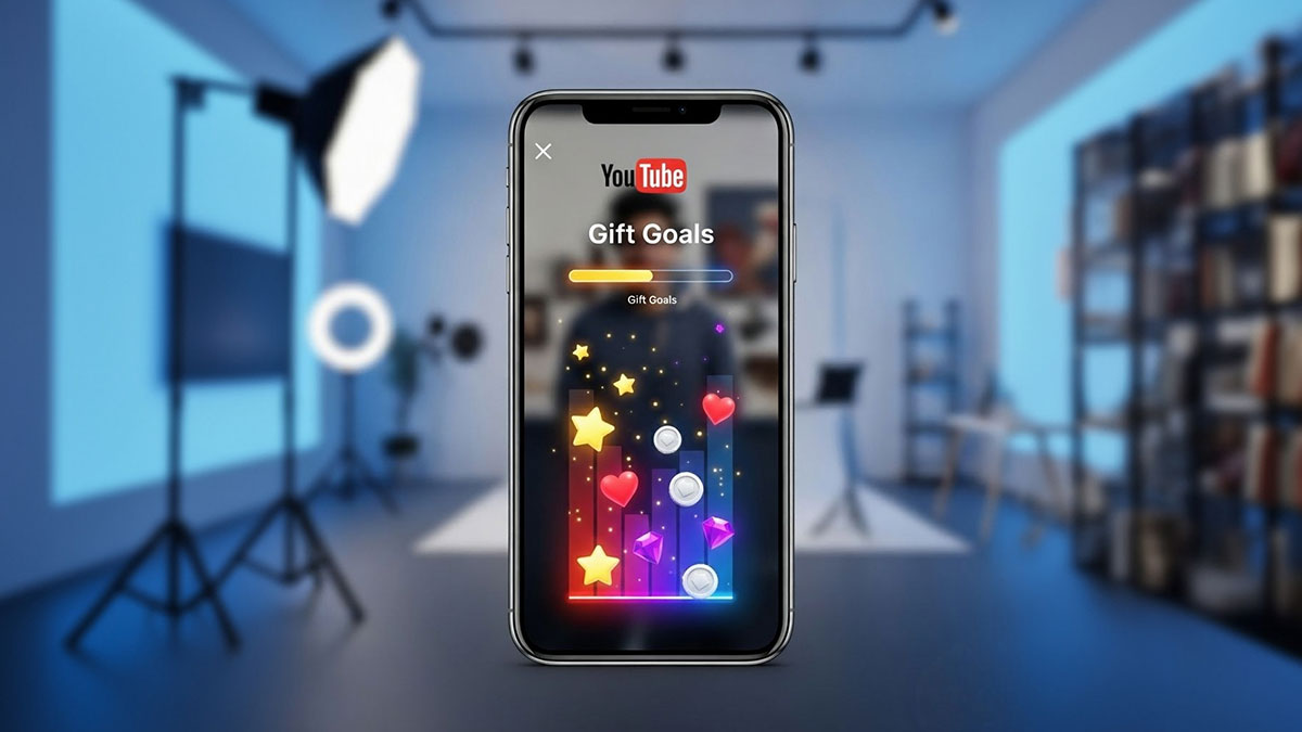 Youtube'da hediye yağmuru başlıyor! 'Gift Goals' ile canlı yayınlar şenleniyor